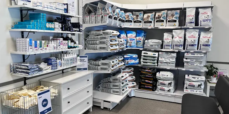 Djurbutik, foder, veterinärfoder, friskfoder, Åmål