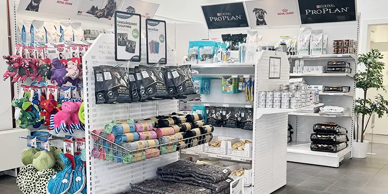 butiken, veterinär, foder, malmö, toftanäs