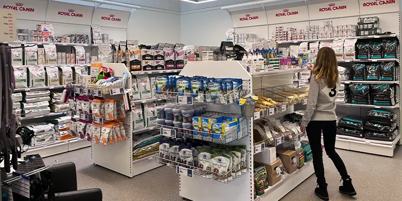 Djurbutik, foder, veterinärfoder, friskfoder, Åmål